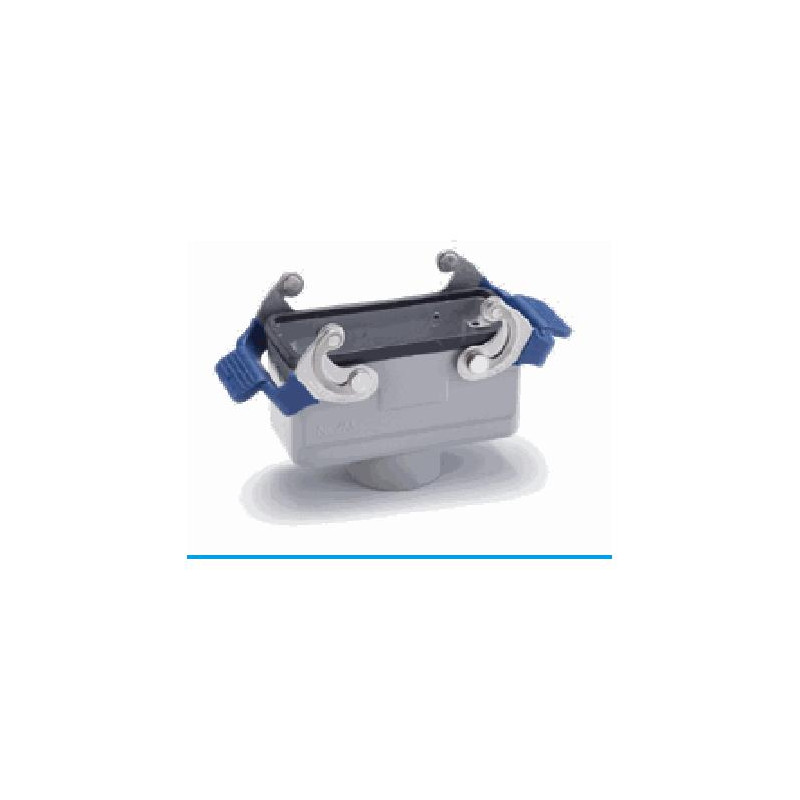 Capot câble à câble 16B, Aluminium moulé sous pression, IP67, Sortie verticale, M25